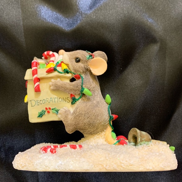 Fitz & Floyd Charming Tails Christmas "All The Trimmings" - Picture 1 of 8